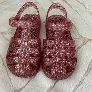 Toddler Girl Pink Jelly Sandals